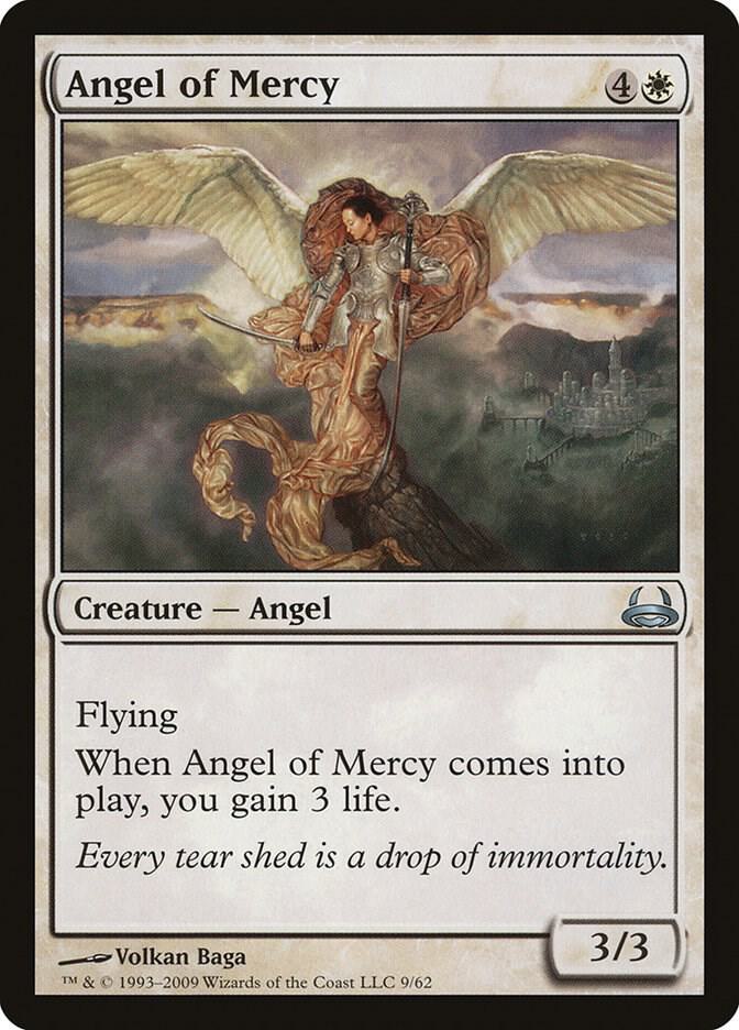 Angel of Mercy 9 card from Duel Decks: Divine vs. Demonic