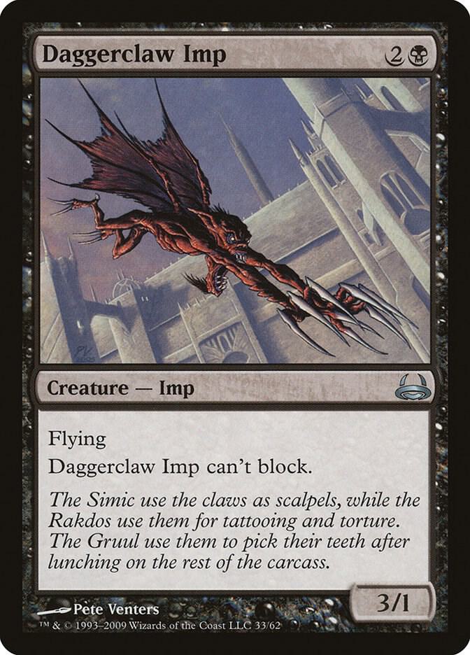 Daggerclaw Imp 33 card from Duel Decks: Divine vs. Demonic
