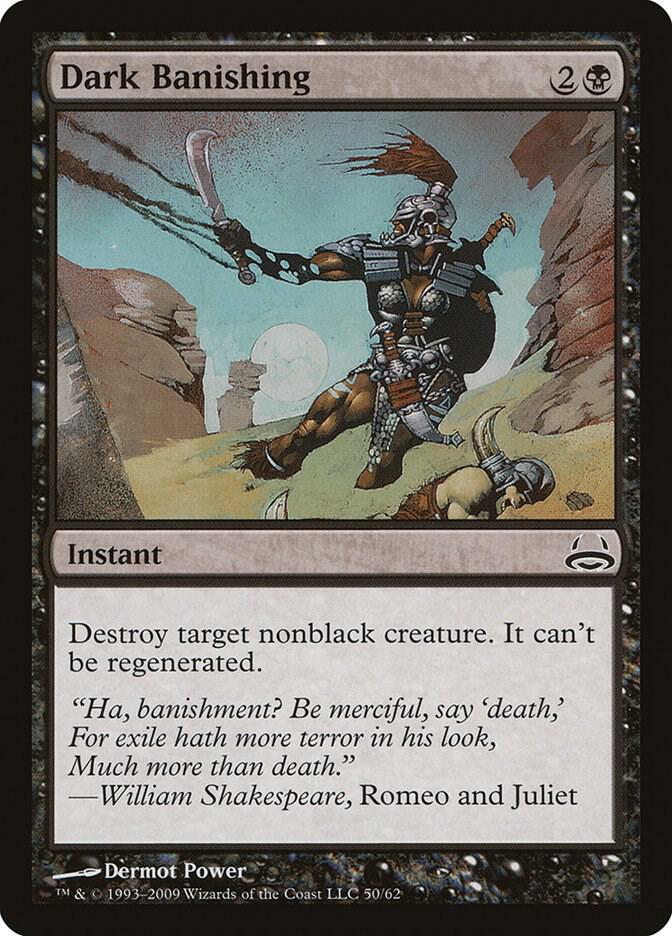 Dark Banishing 50 card from Duel Decks: Divine vs. Demonic