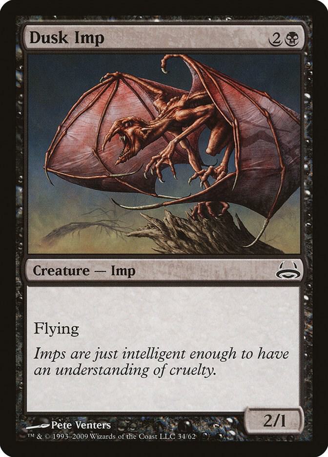 Dusk Imp 34 card from Duel Decks: Divine vs. Demonic