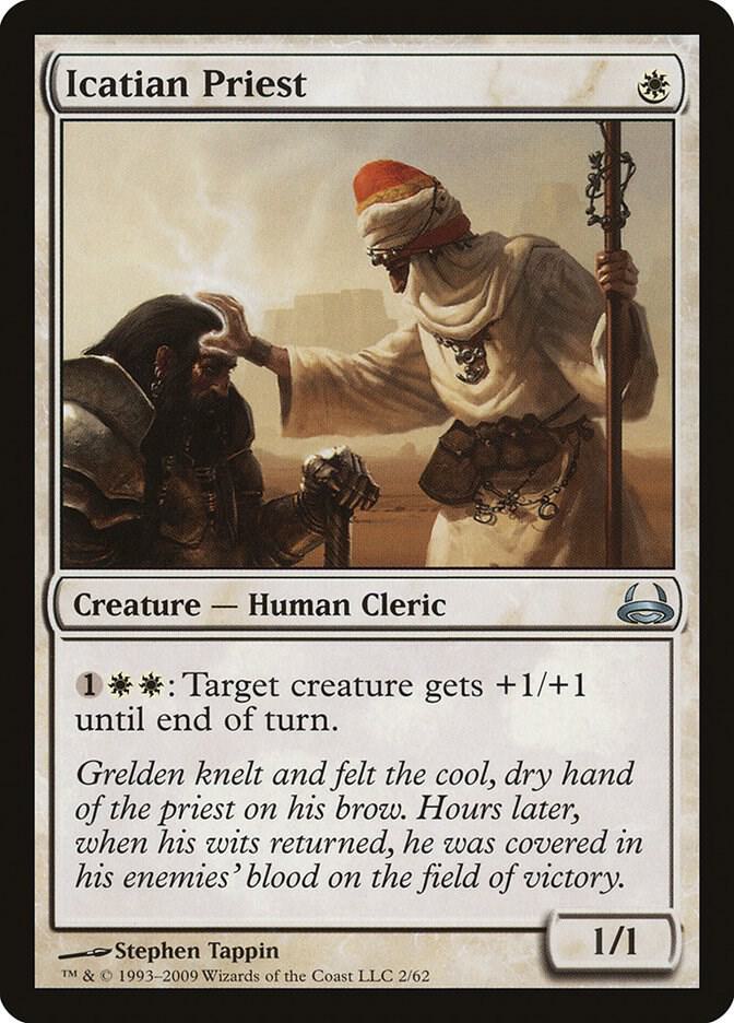Icatian Priest 2 card from Duel Decks: Divine vs. Demonic