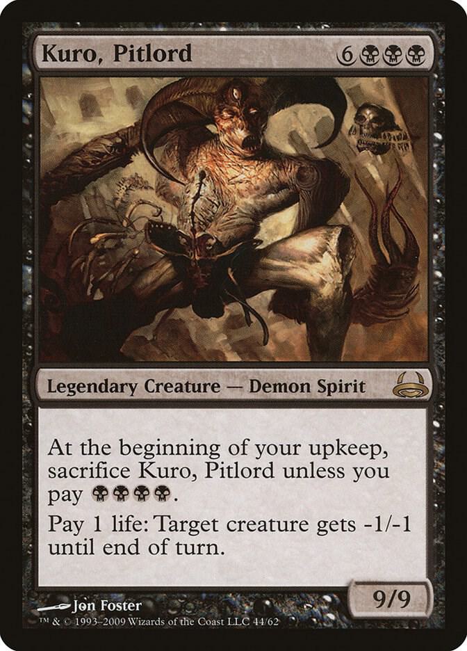 Kuro, Pitlord 44 card from Duel Decks: Divine vs. Demonic
