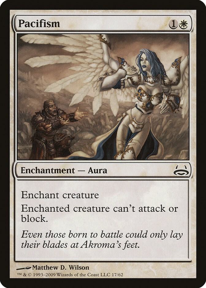 Pacifism 17 card from Duel Decks: Divine vs. Demonic