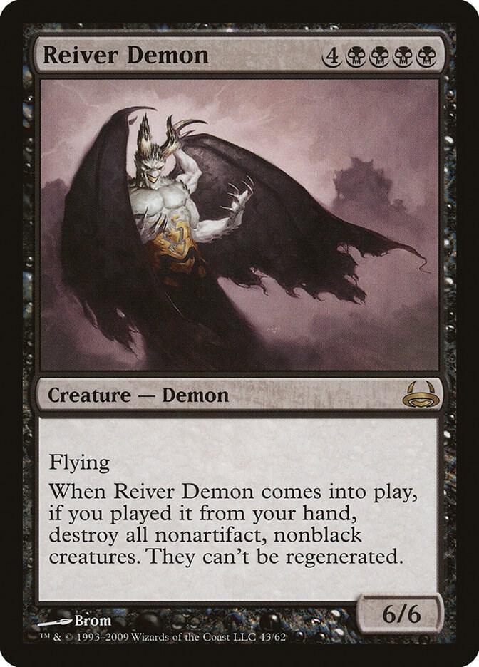 Reiver Demon 43 card from Duel Decks: Divine vs. Demonic