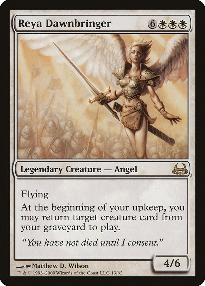 Reya Dawnbringer 13 card from Duel Decks: Divine vs. Demonic