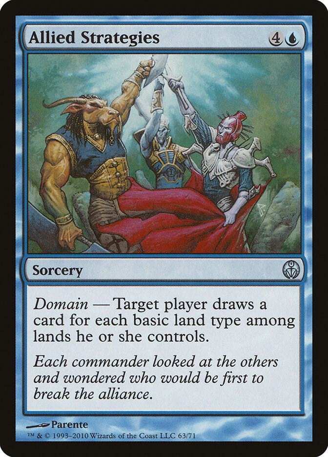 Allied Strategies 63 card from Duel Decks: Phyrexia vs. the Coalition
