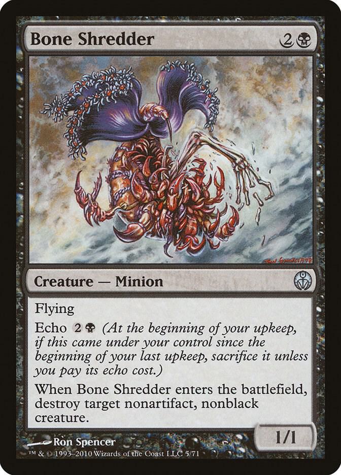 Bone Shredder 5 card from Duel Decks: Phyrexia vs. the Coalition