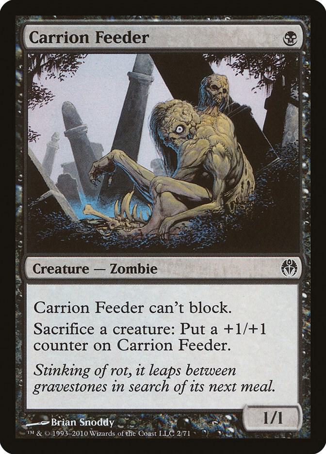 Carrion Feeder 2 card from Duel Decks: Phyrexia vs. the Coalition