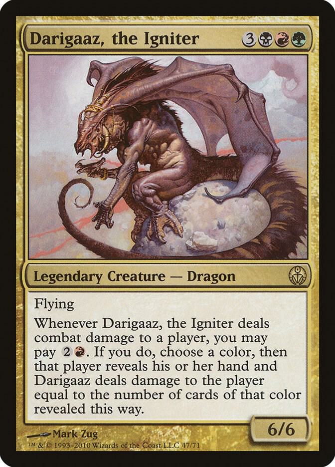 Darigaaz, the Igniter 47 card from Duel Decks: Phyrexia vs. the Coalition