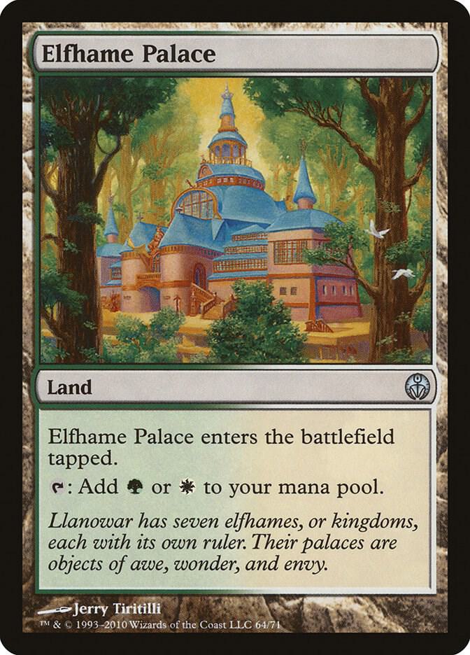 Elfhame Palace 64 card from Duel Decks: Phyrexia vs. the Coalition