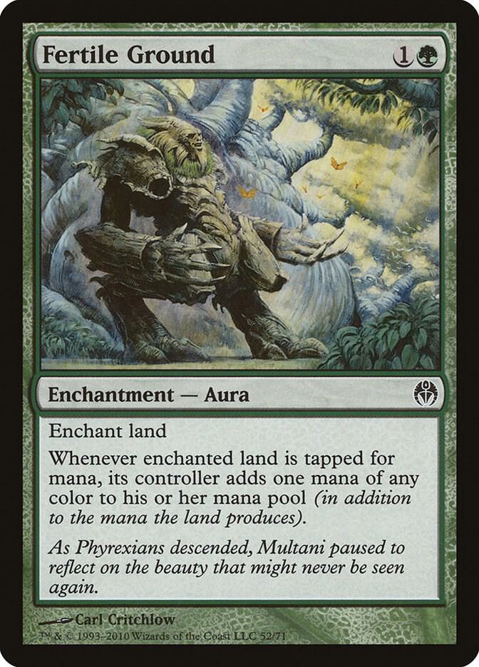 Fertile Ground 52 card from Duel Decks: Phyrexia vs. the Coalition