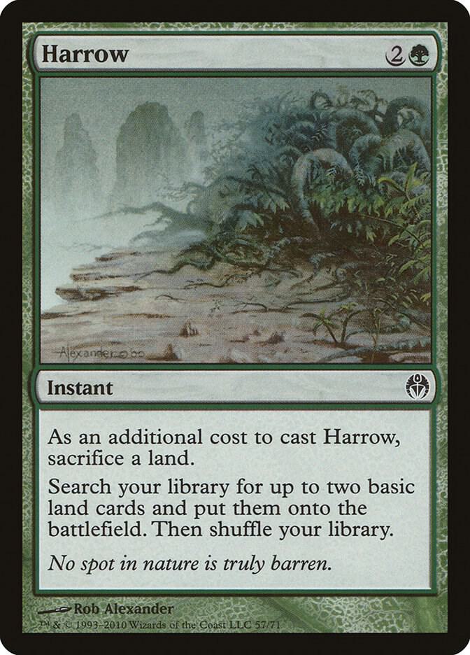 Harrow 57 card from Duel Decks: Phyrexia vs. the Coalition