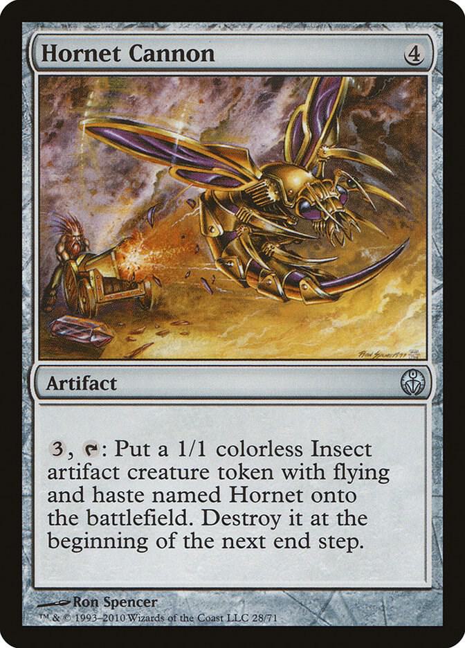 Hornet Cannon 28 card from Duel Decks: Phyrexia vs. the Coalition