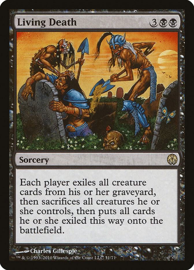 Living Death 31 card from Duel Decks: Phyrexia vs. the Coalition
