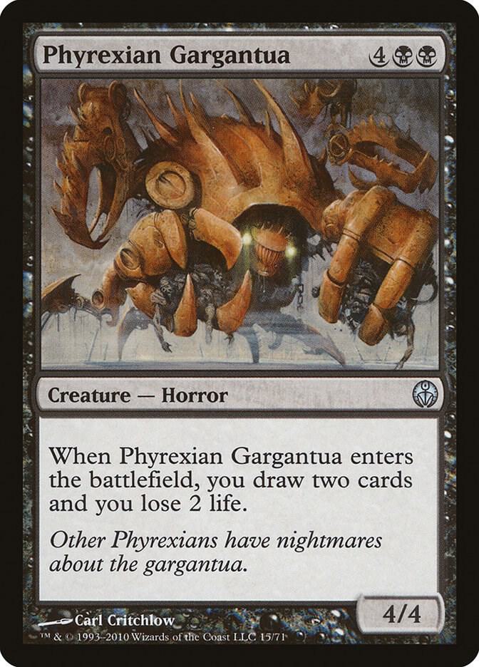 Phyrexian Gargantua 15 card from Duel Decks: Phyrexia vs. the Coalition