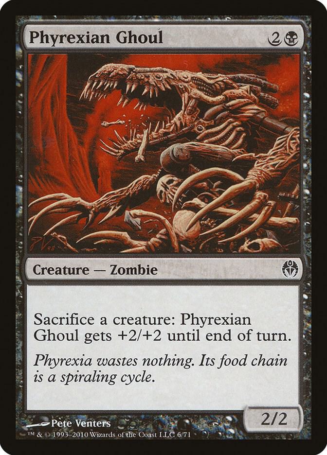 Phyrexian Ghoul 6 card from Duel Decks: Phyrexia vs. the Coalition
