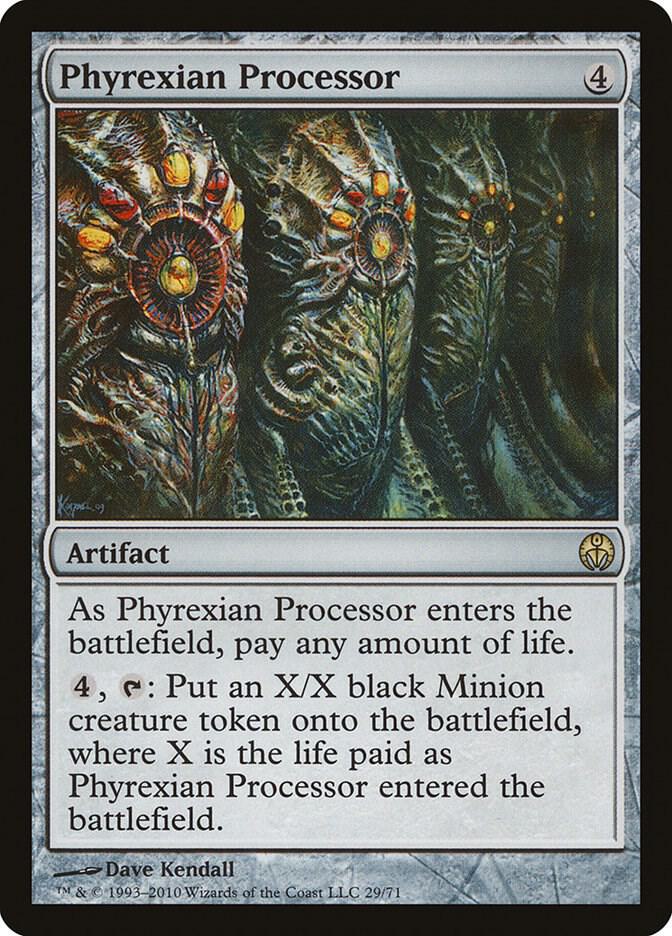 Phyrexian Processor 29 card from Duel Decks: Phyrexia vs. the Coalition