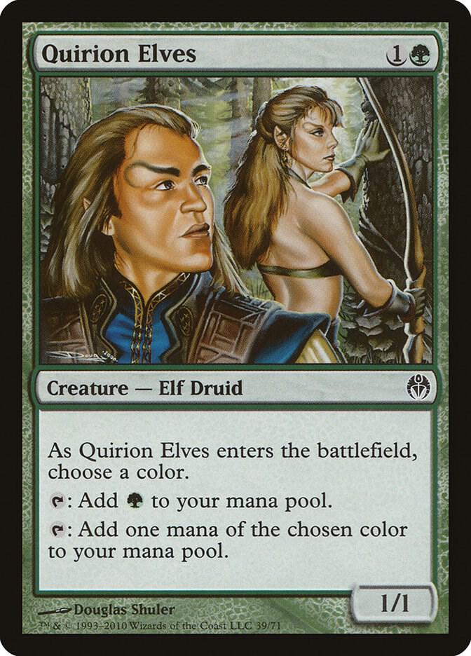Quirion Elves 39 card from Duel Decks: Phyrexia vs. the Coalition