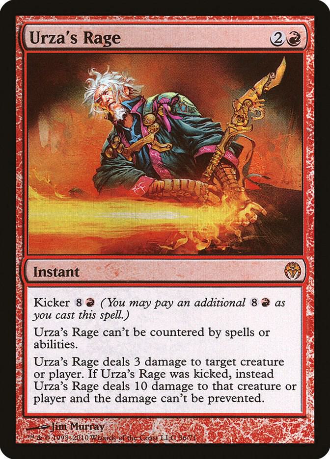 Urza's Rage 36 card from Duel Decks: Phyrexia vs. the Coalition