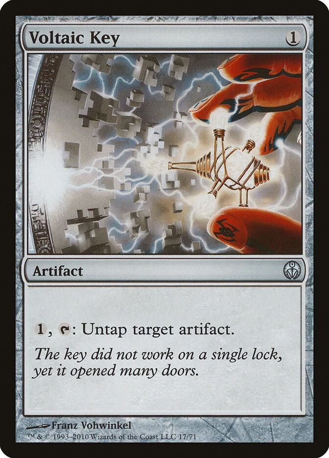 Voltaic Key 17 card from Duel Decks: Phyrexia vs. the Coalition