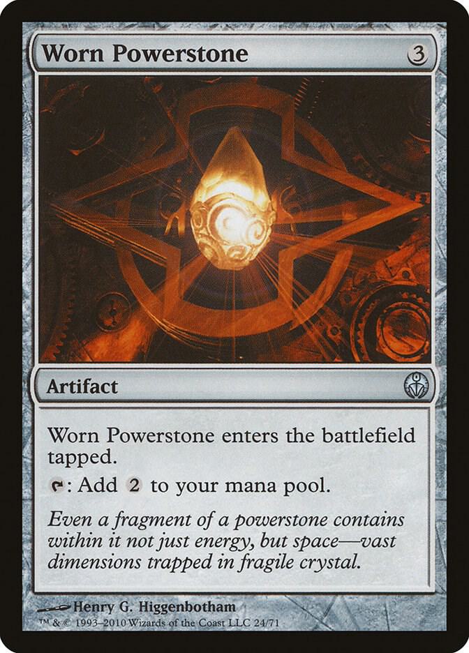 Worn Powerstone 24 card from Duel Decks: Phyrexia vs. the Coalition