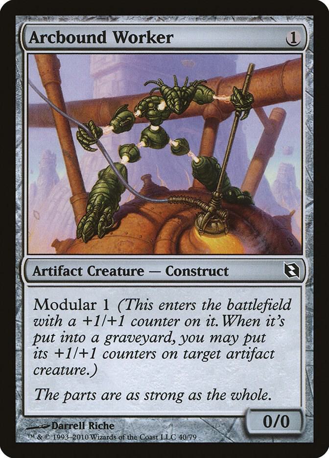 Arcbound Worker 40 card from Duel Decks: Elspeth vs. Tezzeret