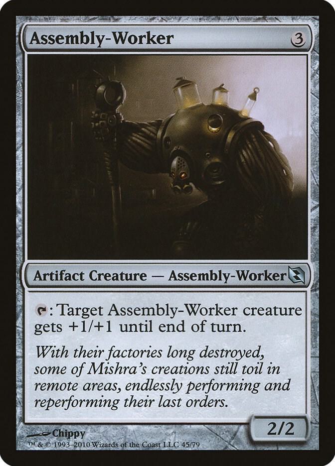 Assembly-Worker 45 card from Duel Decks: Elspeth vs. Tezzeret