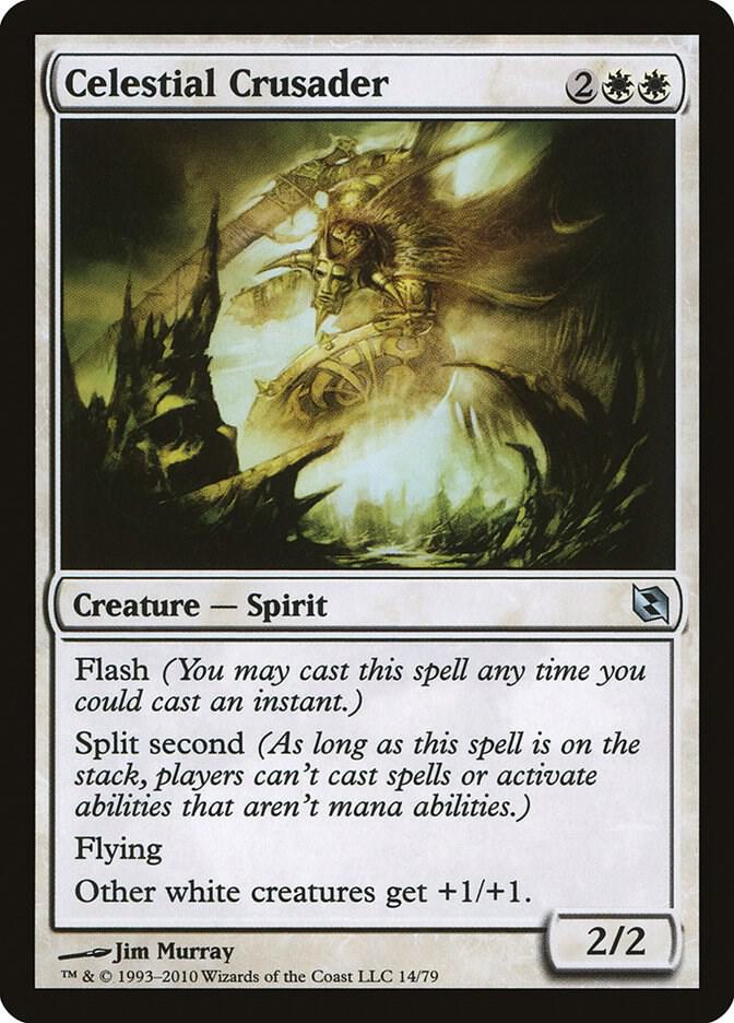 Celestial Crusader 14 card from Duel Decks: Elspeth vs. Tezzeret
