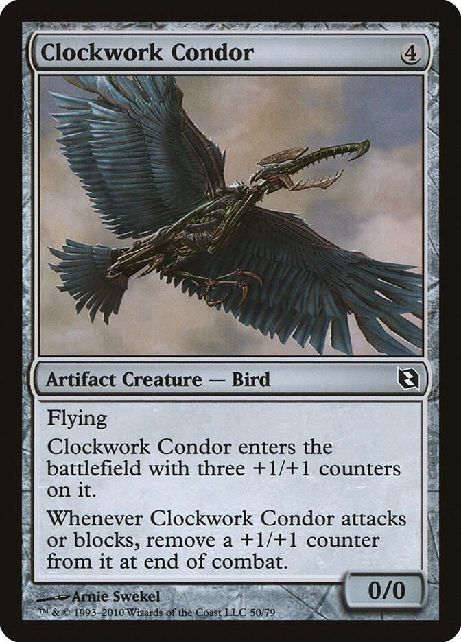 Clockwork Condor 50 card from Duel Decks: Elspeth vs. Tezzeret