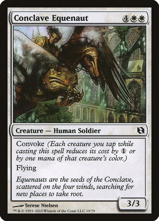 Conclave Equenaut 19 card from Duel Decks: Elspeth vs. Tezzeret