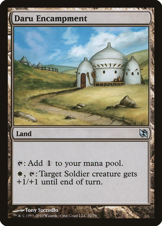 Daru Encampment 32 card from Duel Decks: Elspeth vs. Tezzeret