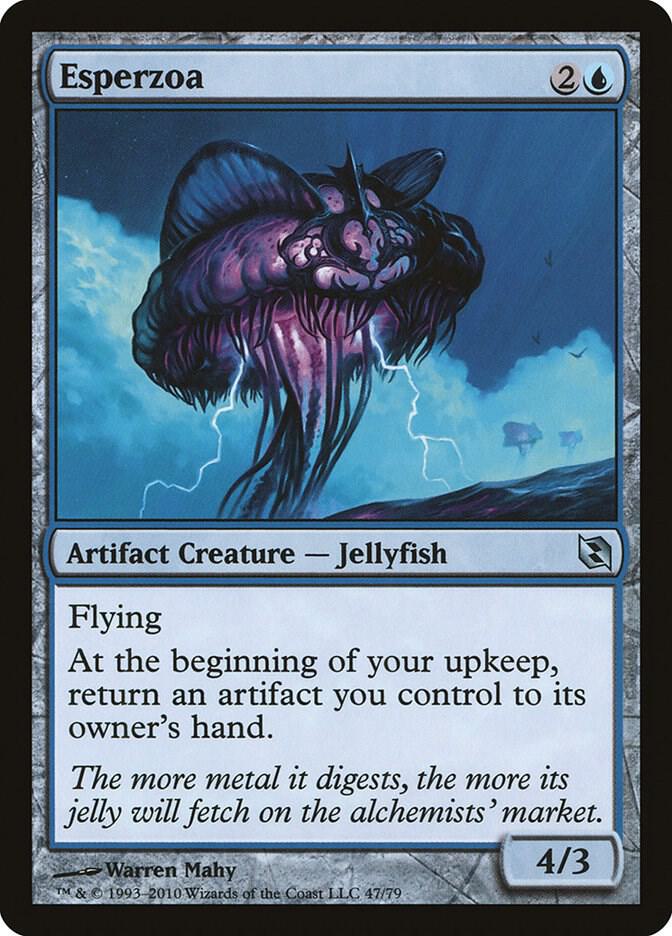 Esperzoa 47 card from Duel Decks: Elspeth vs. Tezzeret
