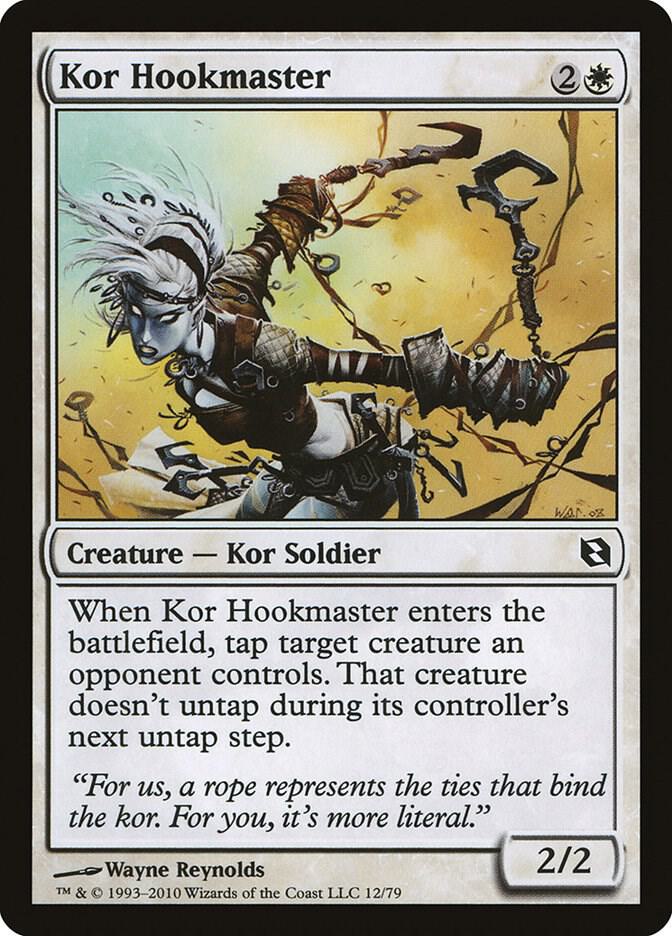 Kor Hookmaster 12 card from Duel Decks: Elspeth vs. Tezzeret