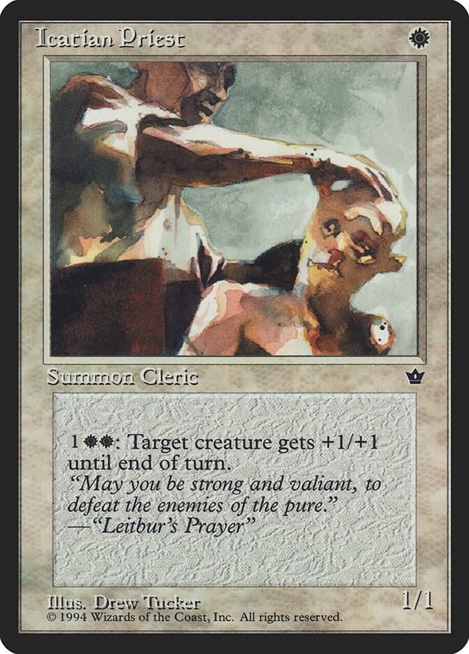 Icatian Priest card from Fallen Empires