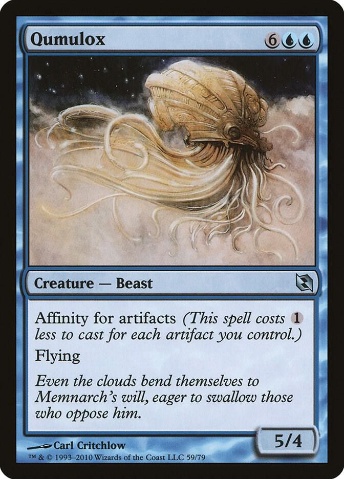 Qumulox 59 card from Duel Decks: Elspeth vs. Tezzeret