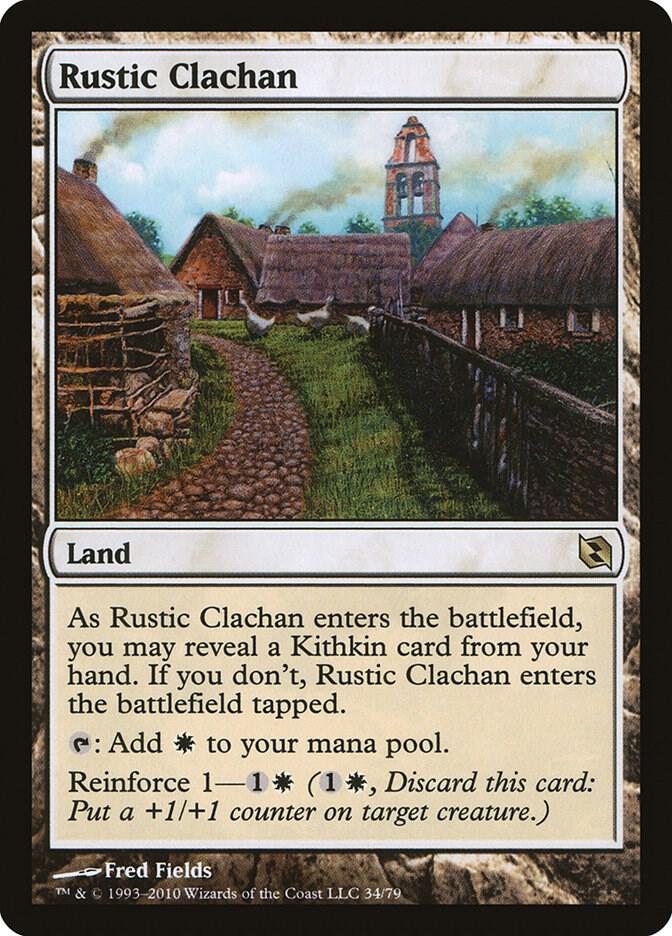 Rustic Clachan 34 card from Duel Decks: Elspeth vs. Tezzeret
