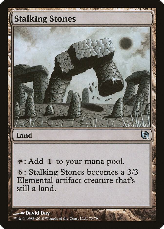 Stalking Stones 75 card from Duel Decks: Elspeth vs. Tezzeret