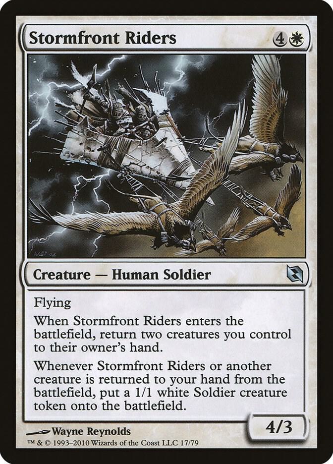 Stormfront Riders 17 card from Duel Decks: Elspeth vs. Tezzeret
