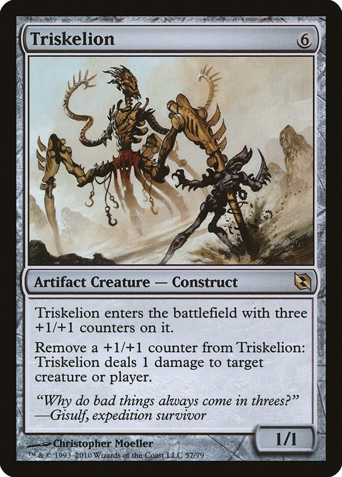 Triskelion 57 card from Duel Decks: Elspeth vs. Tezzeret
