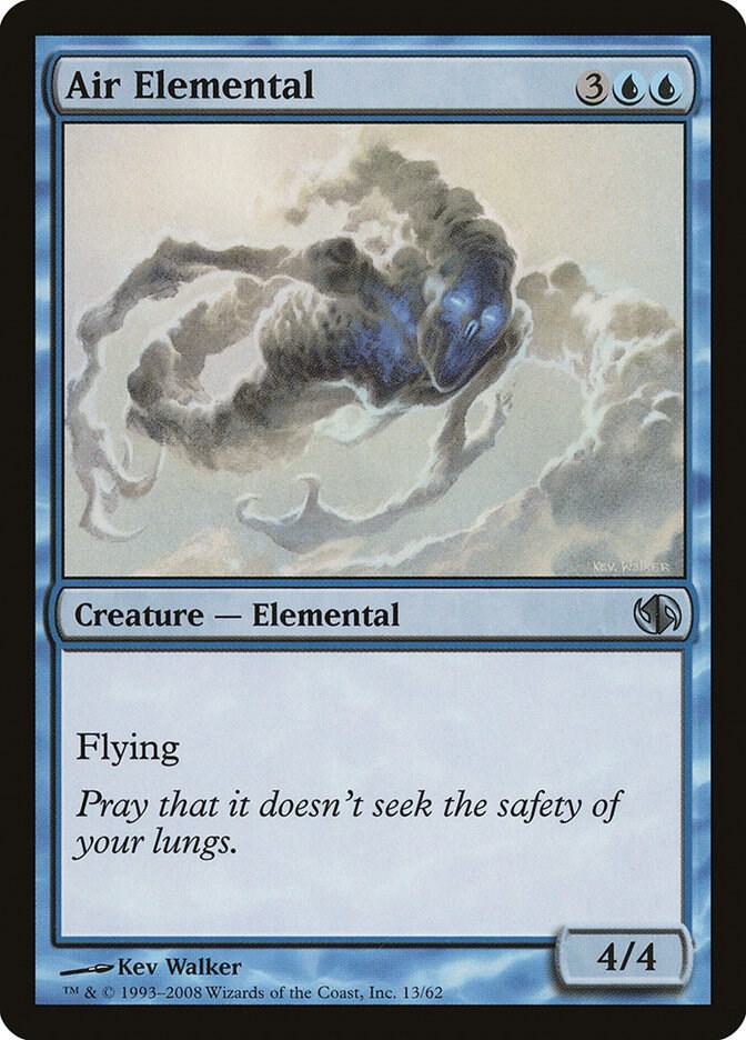 Air Elemental 13 card from Duel Decks: Jace vs. Chandra