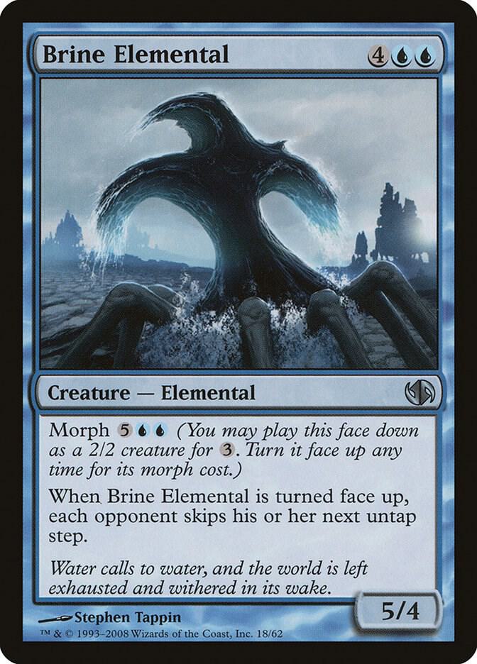 Brine Elemental 18 card from Duel Decks: Jace vs. Chandra