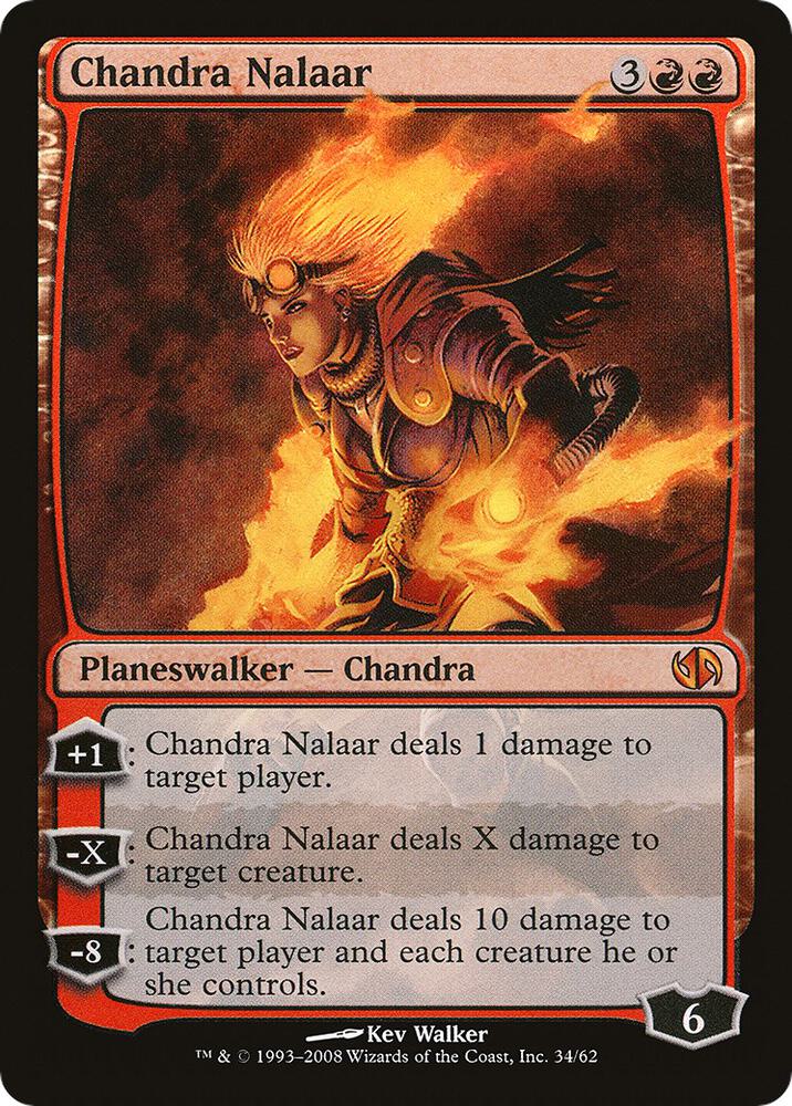 Chandra Nalaar 34 card from Duel Decks: Jace vs. Chandra