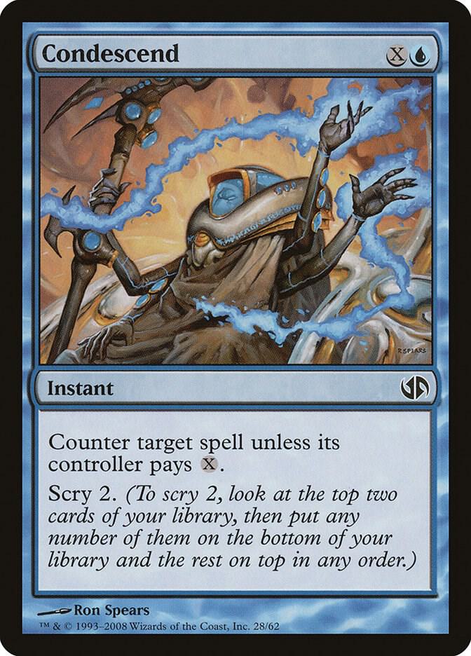 Condescend 28 card from Duel Decks: Jace vs. Chandra