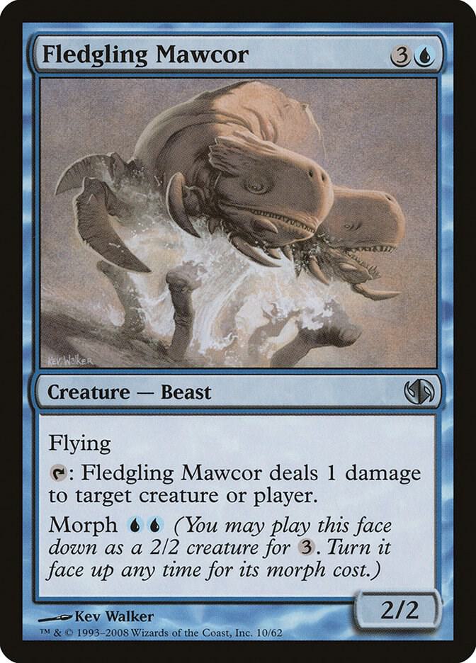 Fledgling Mawcor 10 card from Duel Decks: Jace vs. Chandra