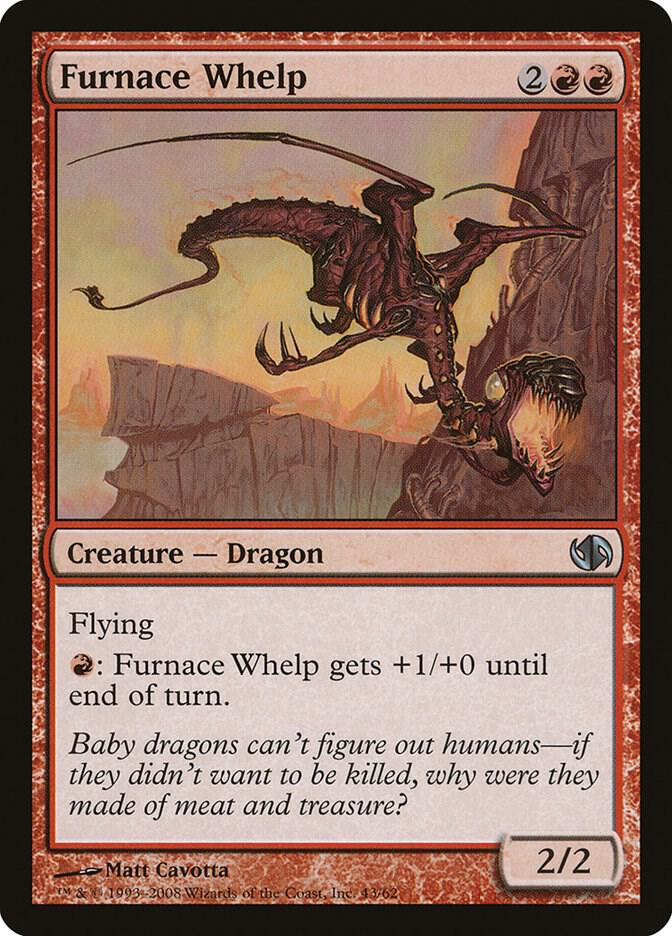 Furnace Whelp 43 card from Duel Decks: Jace vs. Chandra