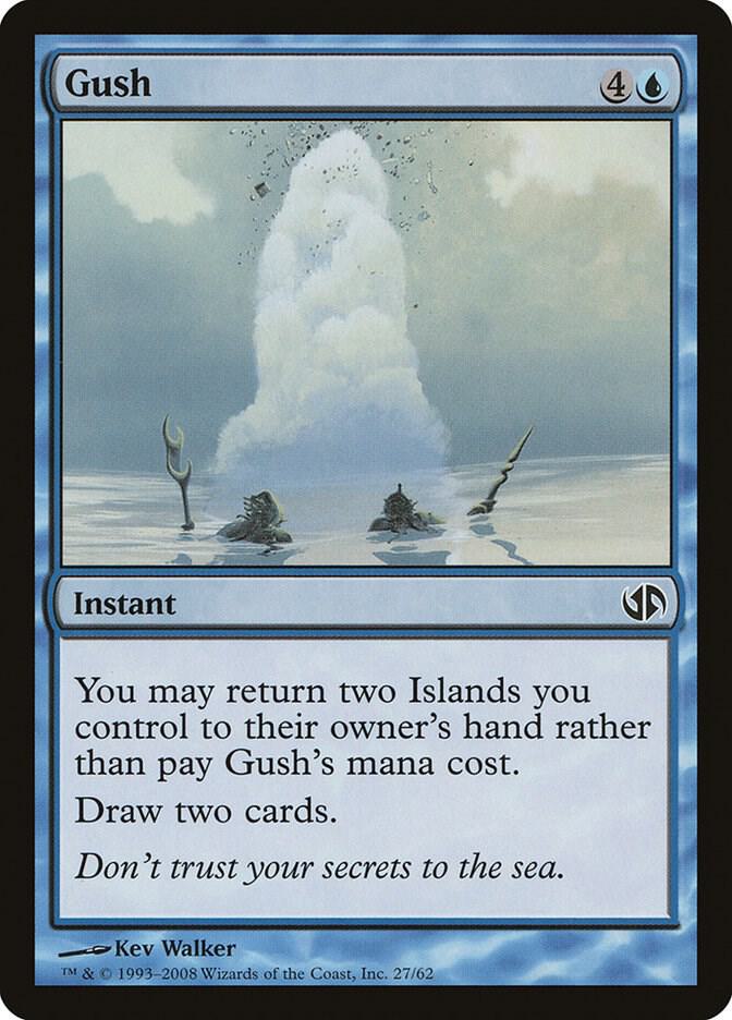 Gush 27 card from Duel Decks: Jace vs. Chandra