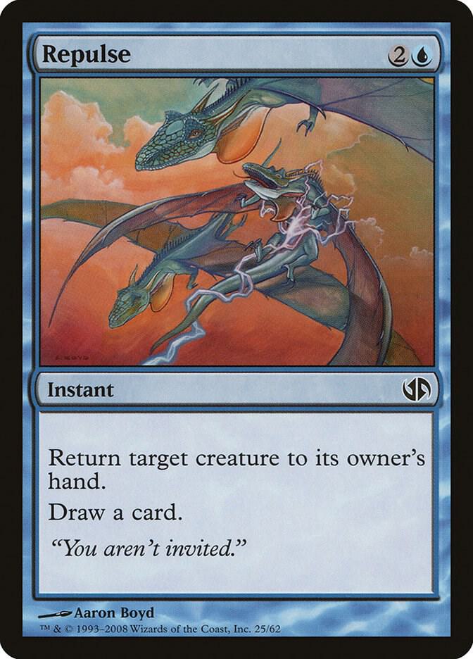 Repulse 25 card from Duel Decks: Jace vs. Chandra