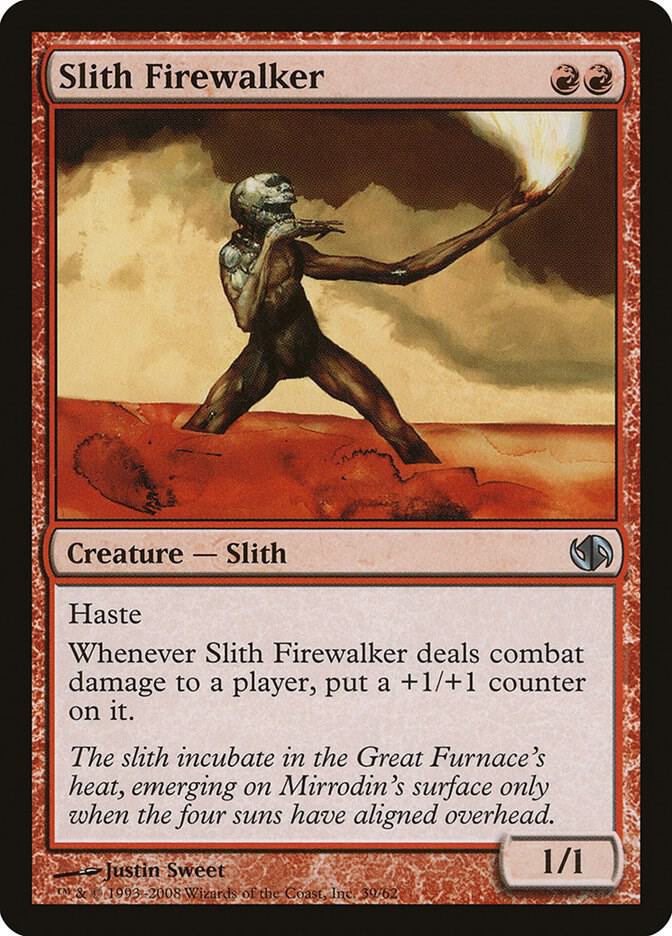 Slith Firewalker 39 card from Duel Decks: Jace vs. Chandra