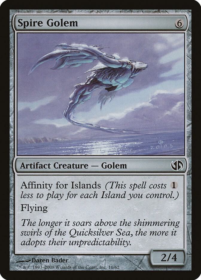 Spire Golem 16 card from Duel Decks: Jace vs. Chandra