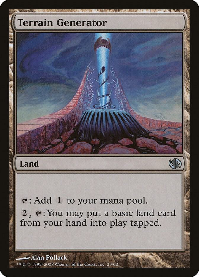 Terrain Generator 29 card from Duel Decks: Jace vs. Chandra